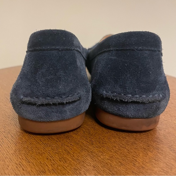 Kate Spade Blue Suede Loafers - Picture 7 of 10
